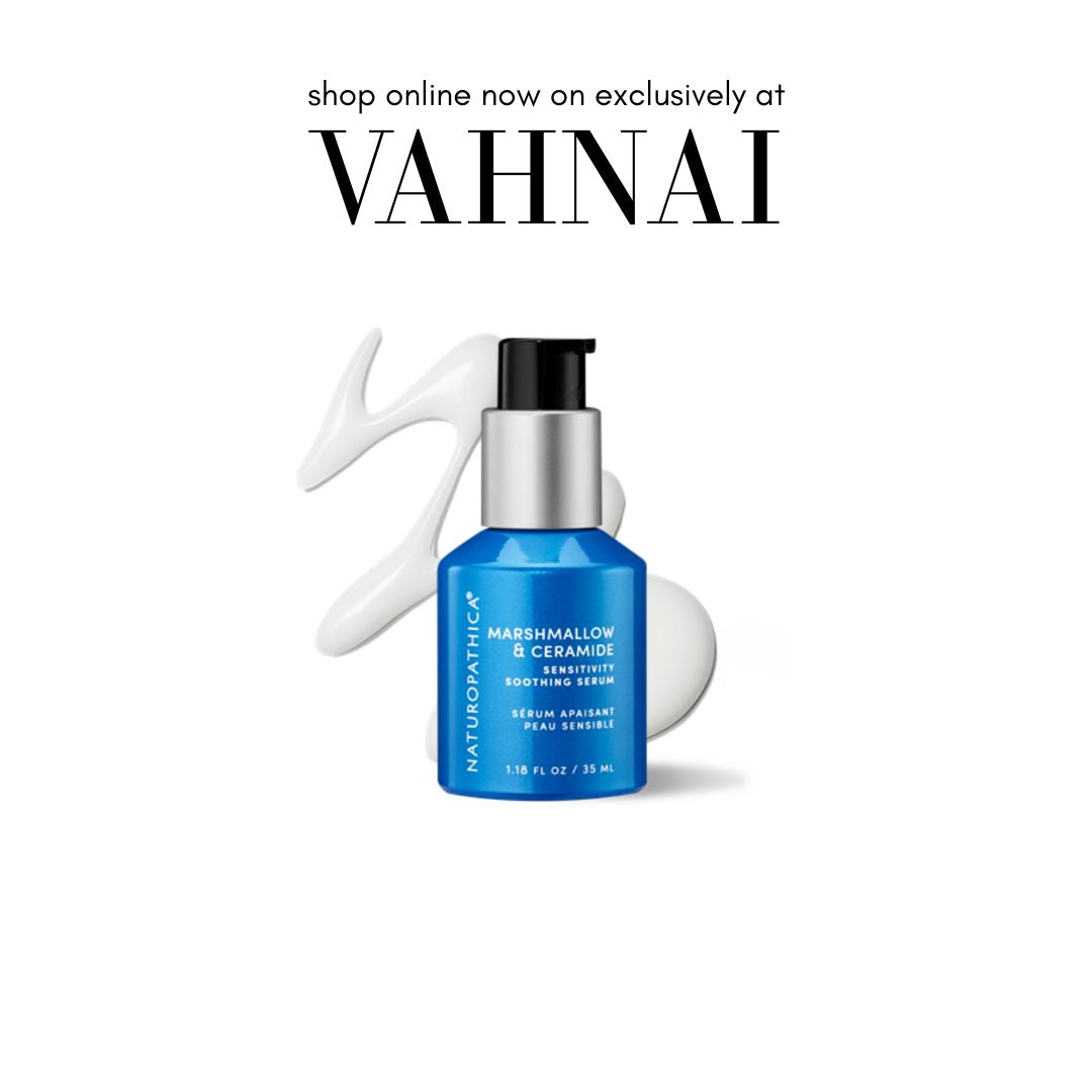 Barrier-strengthening serum for sensitive skin with marshmallow root and ceramides