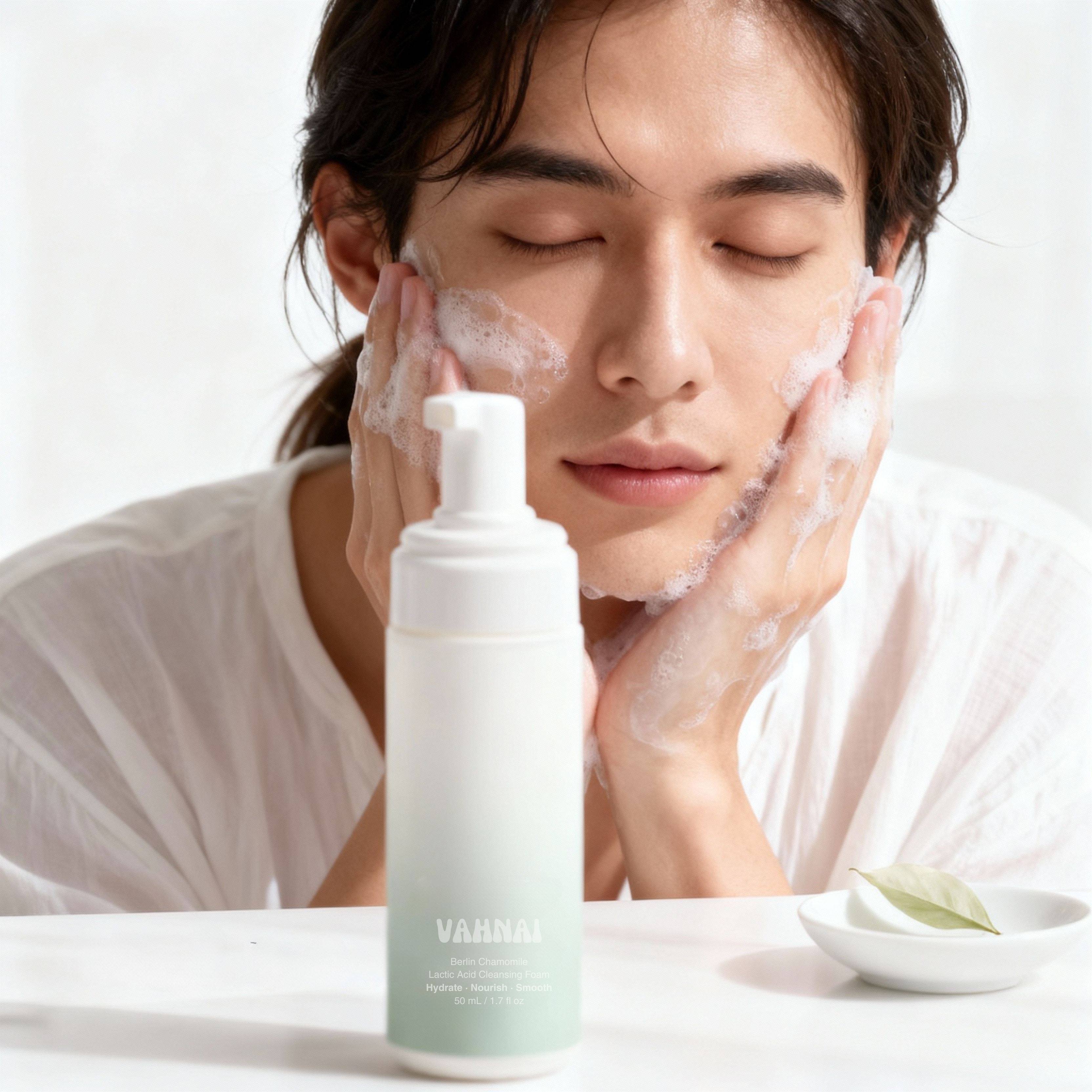 A Gentle Cleanse That Refreshes and Refines: The Chamomile & Lactic Acid Wash