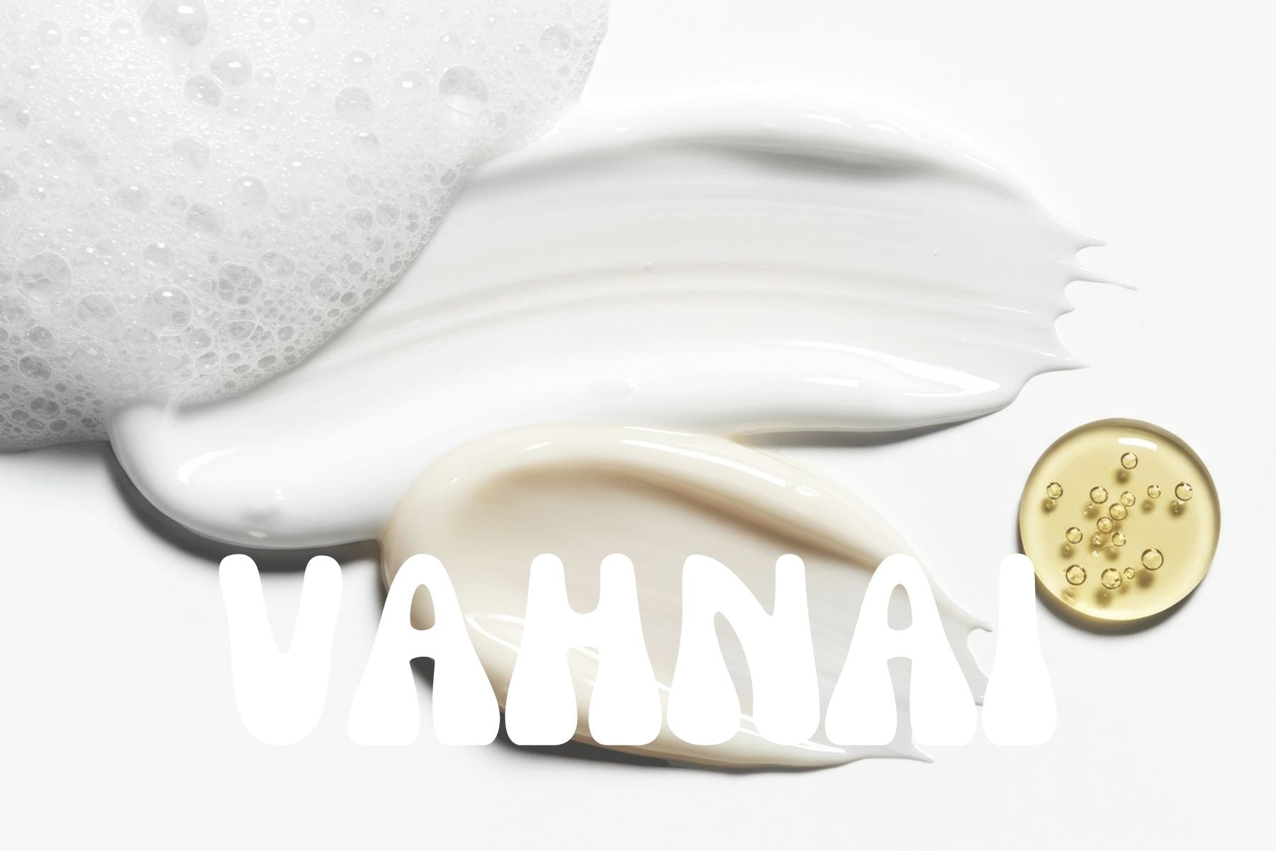 Aloe, Vitamin E, and mineral Zinc Oxide ingredients for lightweight daily sun protection — VAHNAI clean SPF skincare.