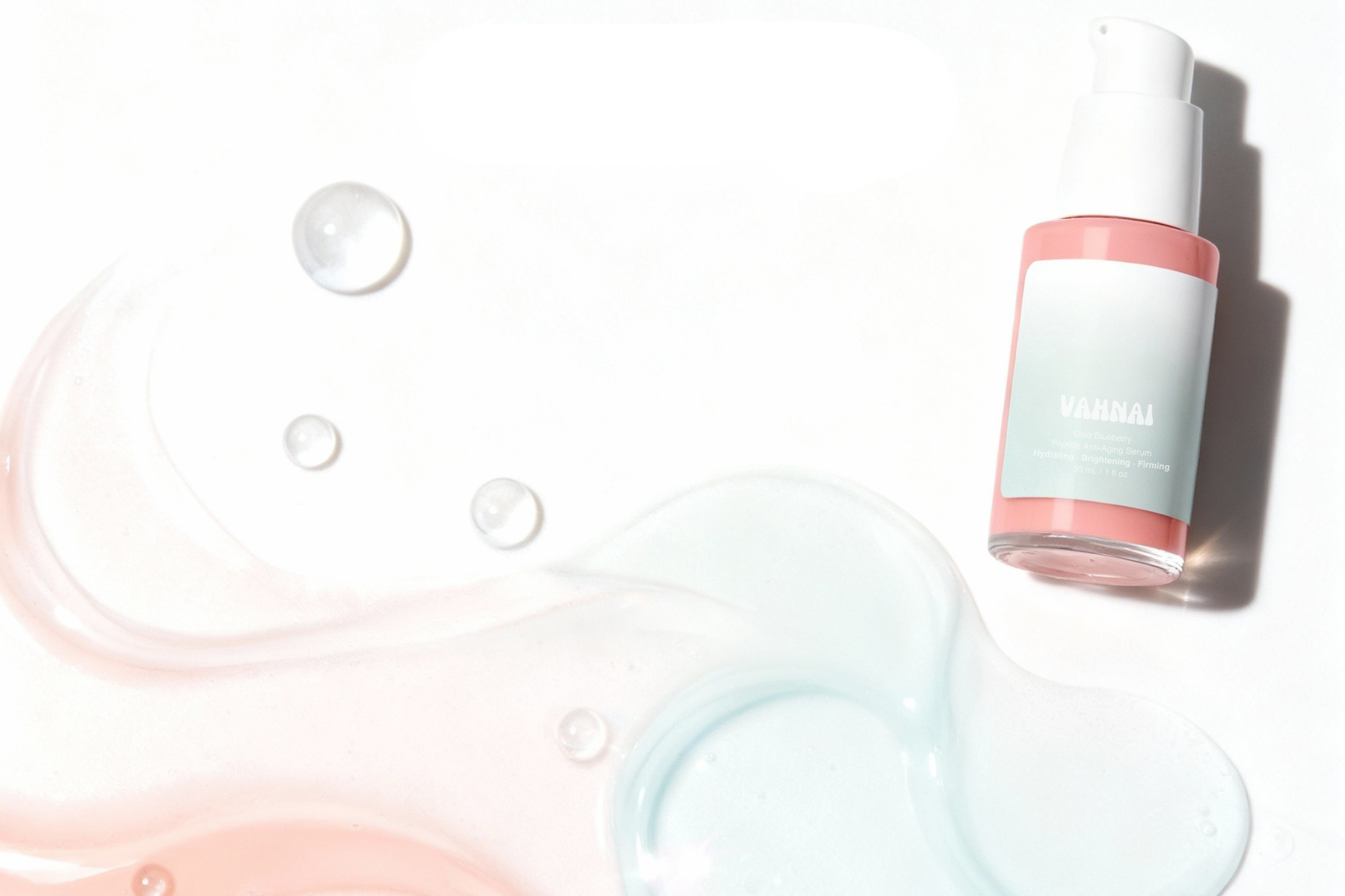 Cloudberry and Blueberry Peptide serum ingredients delivering hydration and anti-aging benefits — VAHNAI clinical botanical serums.