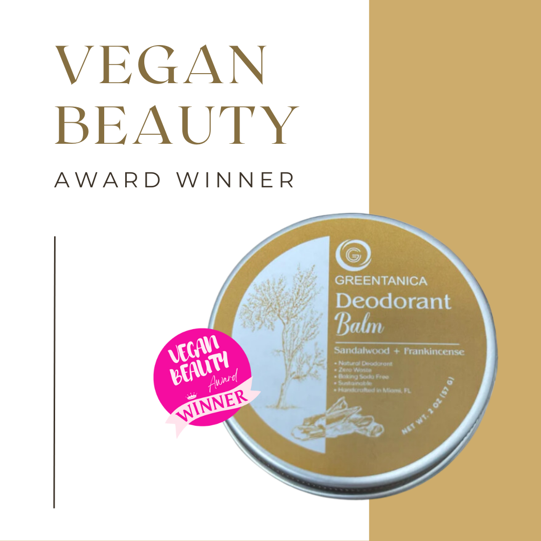 Sandalwood + Frankincense Vegan Deodorant Balm by Greentanica-2