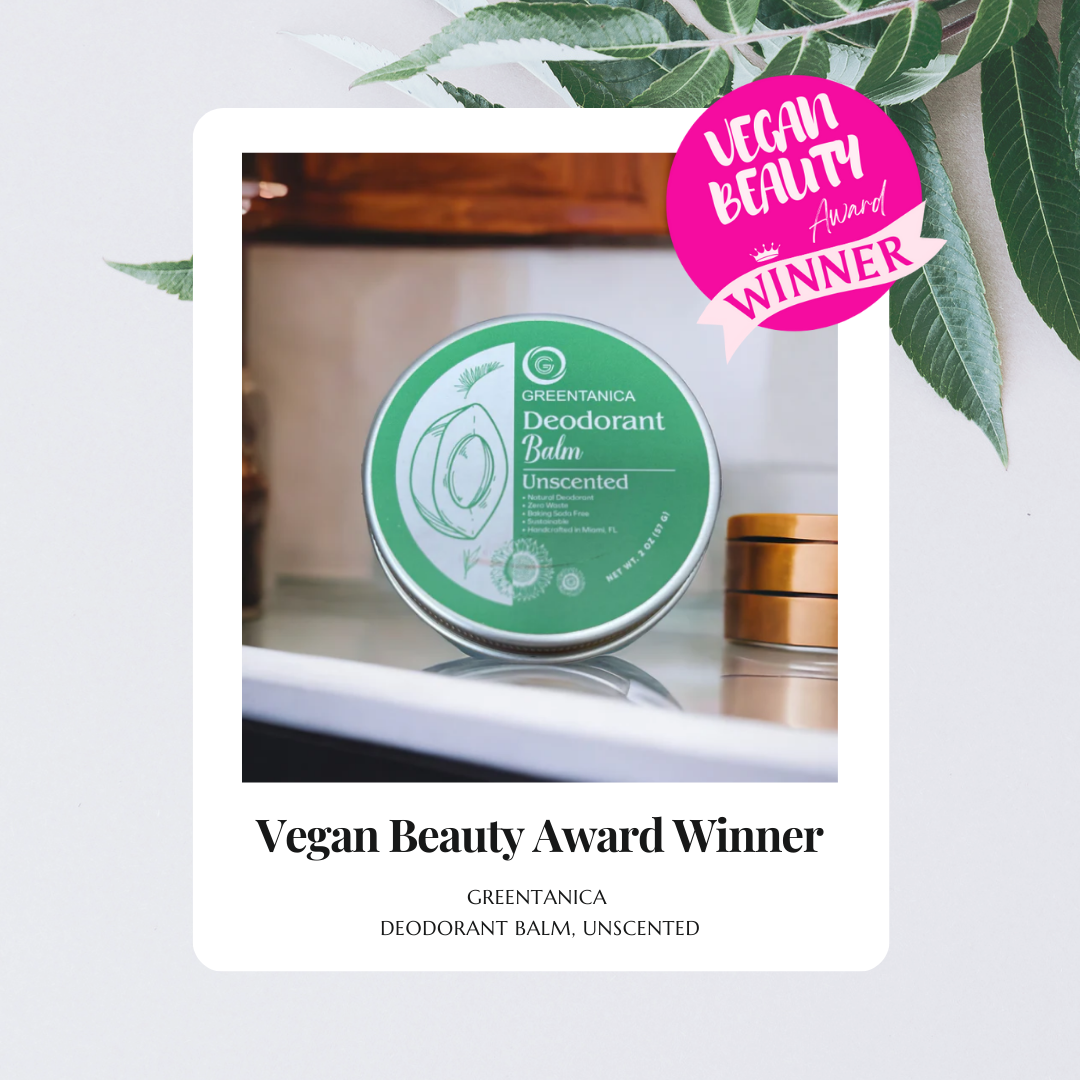 Unscented Vegan Deodorant Balm by Greentanica-4