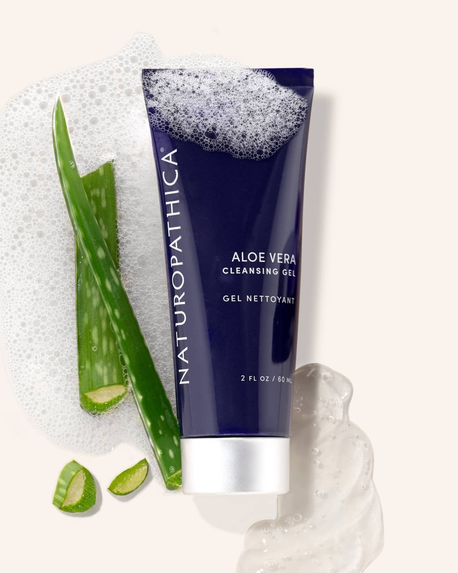 Aloe Vera Cleansing Gel – Gentle Foaming Cleanser for Balanced, Calm, and Refreshed Skin | Naturopathica