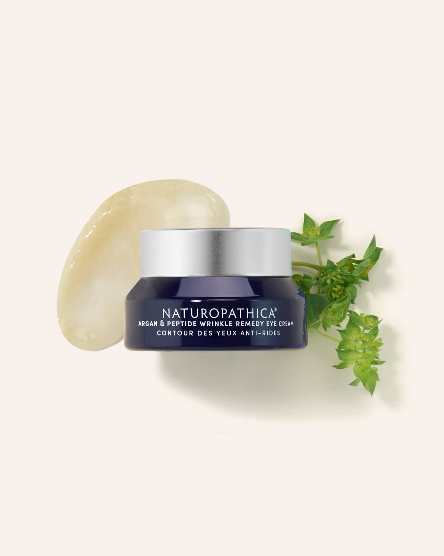 Argan & Peptide Wrinkle Remedy Eye Cream – Firming, Brightening Treatment for Fine Lines & Puffiness | Naturopathica