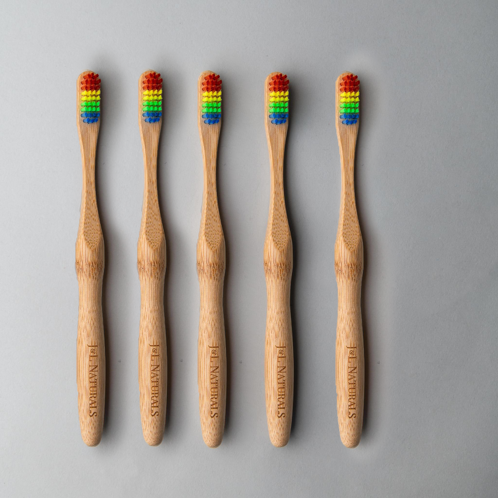 Bamboo Toothbrush Bundle (5-Pack)-7