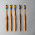 Bamboo Toothbrush Bundle (5-Pack)-7