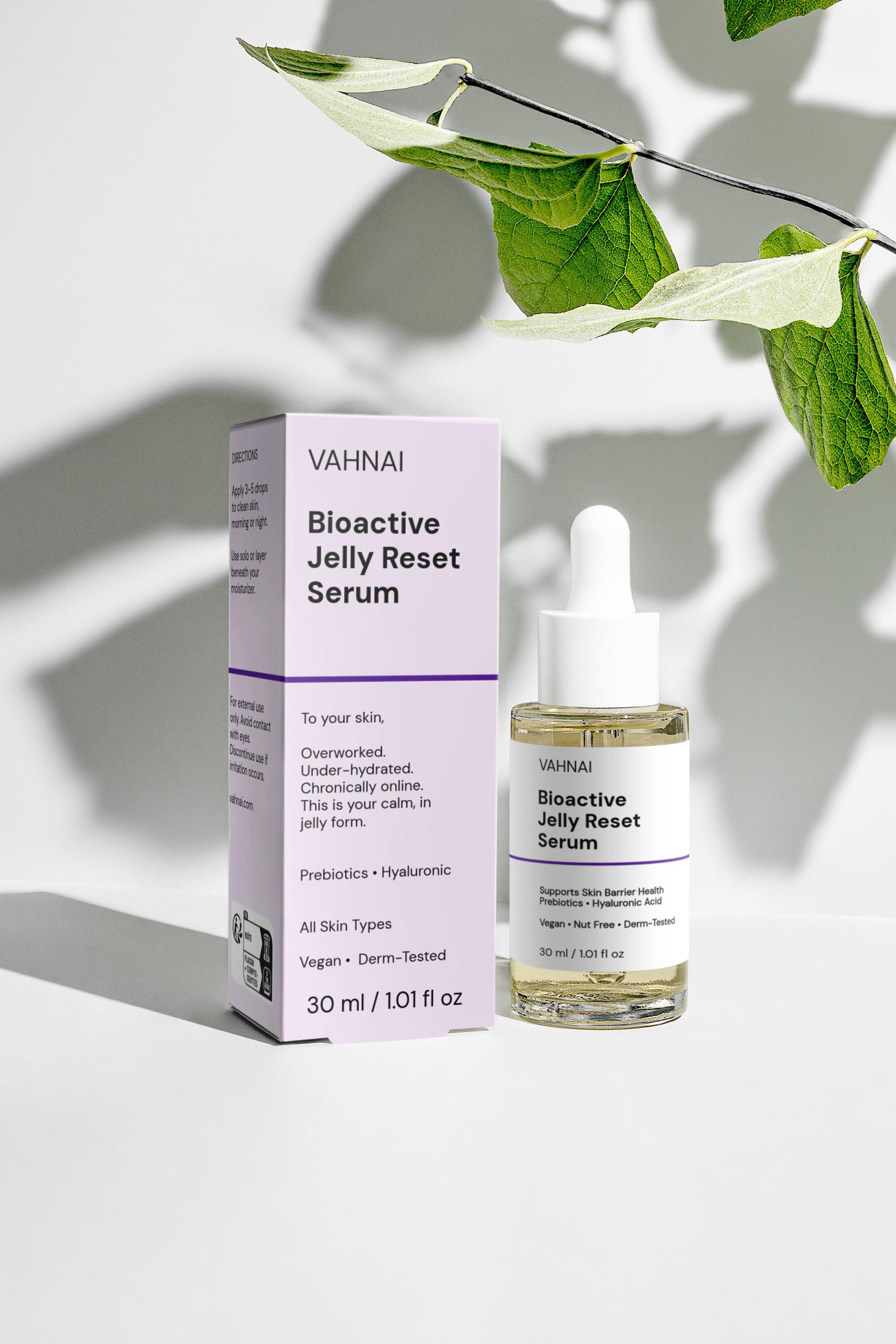 Bioactive Prebiotics Jelly Serum for Skin Barrier Support | VAHNAI