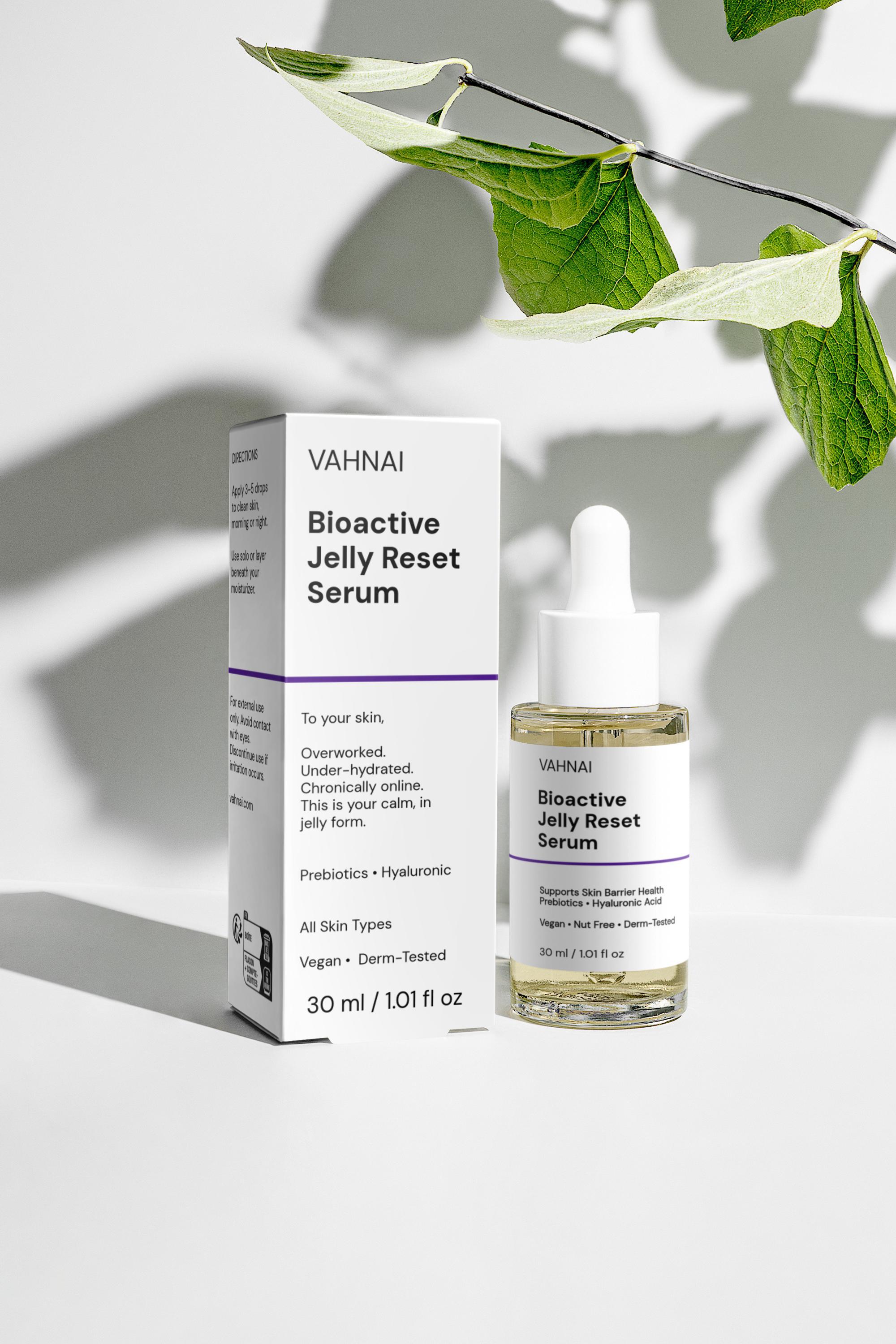 Bioactive Prebiotics Jelly Serum for Skin Barrier Support | VAHNAI