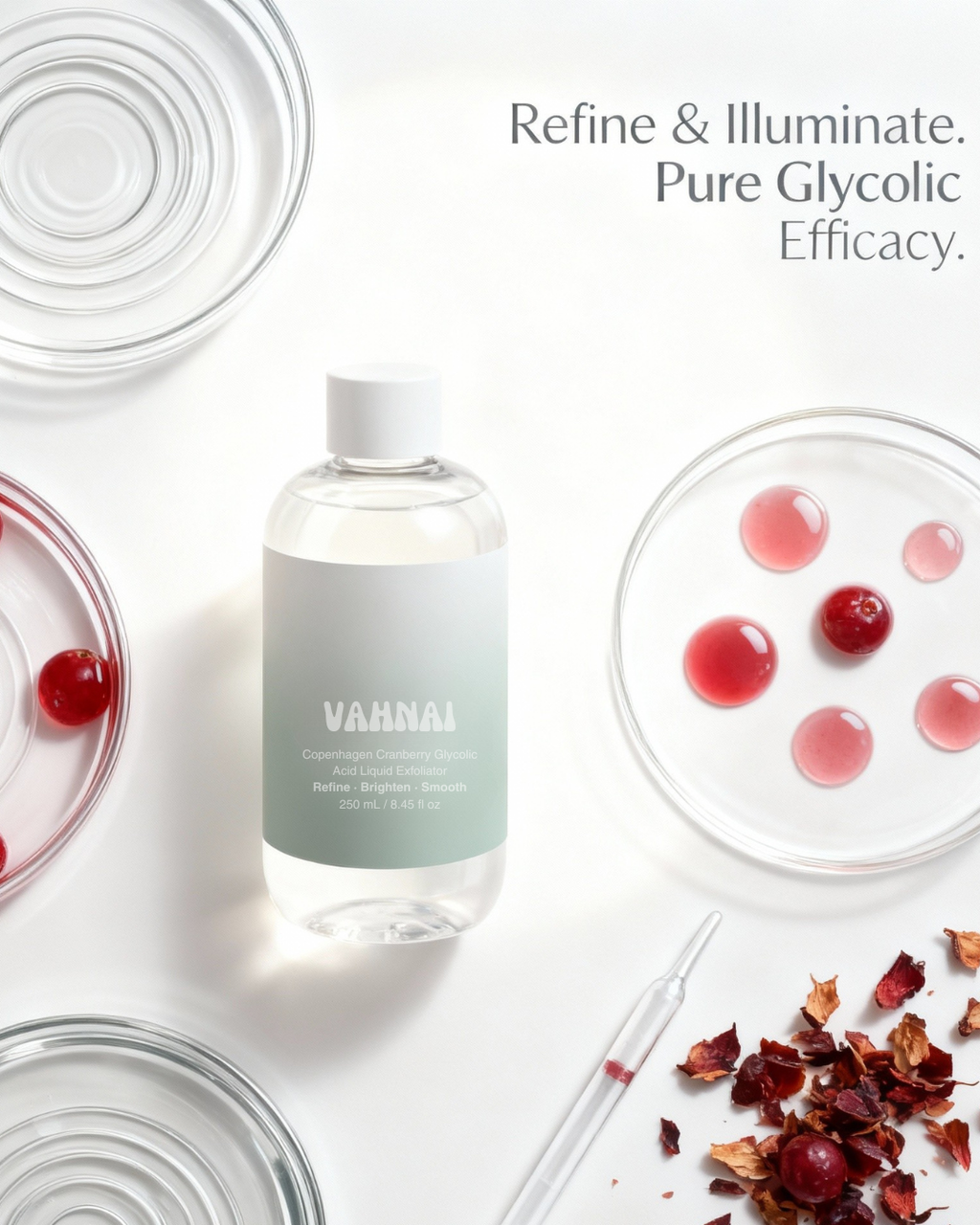 Copenhagen Cranberry Glycolic Acid Liquid Exfoliator