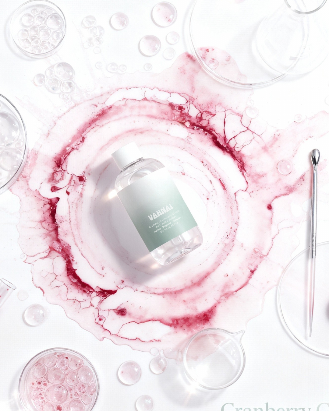 Copenhagen Cranberry Glycolic Acid Liquid Exfoliator